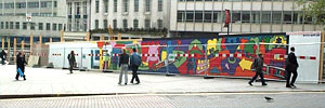 Day Five:  Can you spot Mat hard at work?