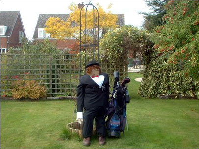 Scarecrows at Belbroughton, September 2007