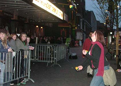 The audience