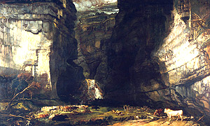 James Ward's Gordale Scar copyright Tate, London 2005