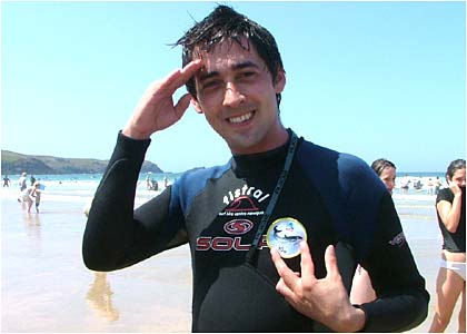 Colin's Swimming Badge