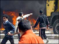 Irak'ta bir saldırı (Arşiv)