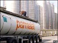 Nhà máy của Parmalat gần Parma