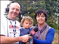 Andy Kershaw interviewing 