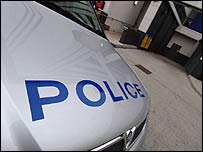 英国警车标记