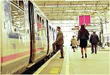 railway platform