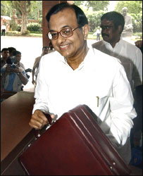 पी चिदंबरम