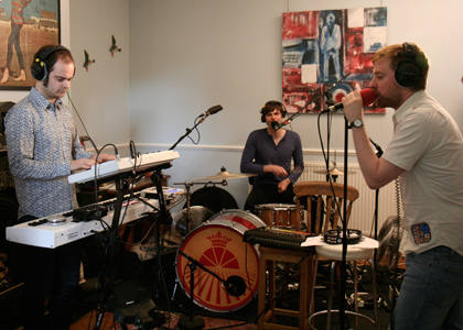 The guys perform Everyday I Love You Less and Less