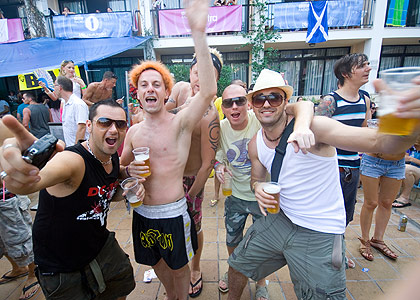 The crowd at Ibiza Rocks