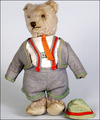 Teddy bear up for auction