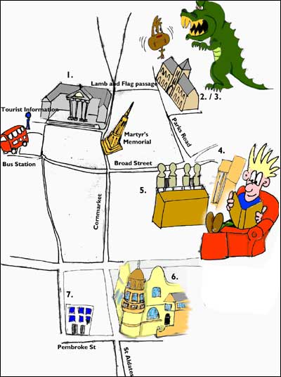 Museum map