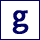 Letter G.