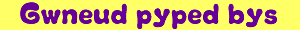 gwneud pyped bys