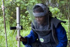 Angola demining