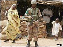 Lính gìn giữ hòa bình ở Darfur