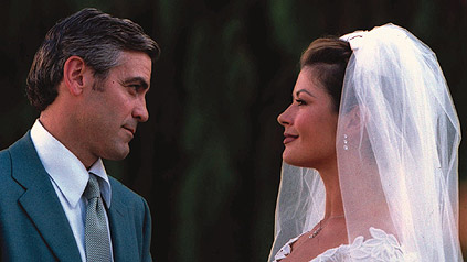 Wedding hell... George Clooney and Catherine Zeta-Jones suffer Intolerable Cruelty
