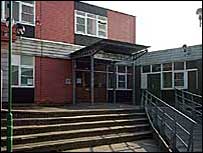 Shelley HighSchool entrance