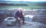 An image showing Roman latrines
