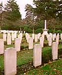 Image of soldiers' graves in Brokwood, London