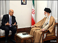 البرادعی و آیت الله خامنه ای