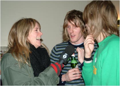 Backstages photos from the R1 / TOTP Christmas Party