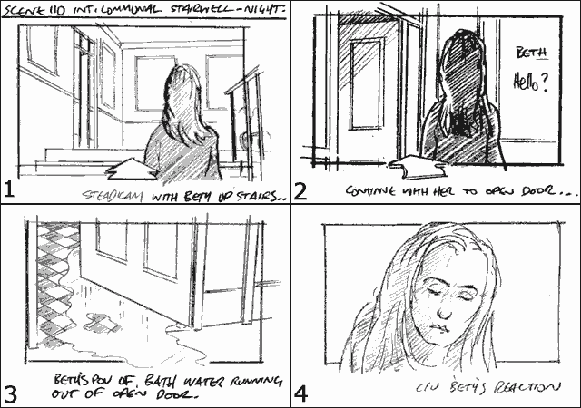 Storyboards created by Douglas Ingram