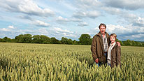 Timothy Bentinck and Felicity Finch as David and Ruth Archer