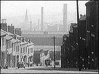 cobbled west yorkshire street