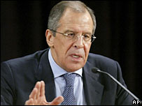 O ministro do Exterior da Rússia, Sergei Lavrov