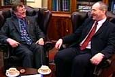 Image of the First and Deputy First Ministers, David Trimble and Mark Durkan