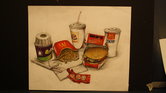 Still life crayon... Still life crayon...
