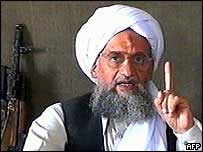O número 2 da rede Al-Qaeda, Ayman al-Zawahiri