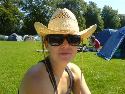 Chilling in the campsite