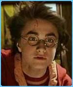 Daniel radcliffe as Harry Potter
