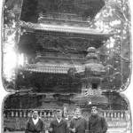 4 men at Temple 4 men at Temple