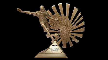 BBC African Footballer of the Year trophy