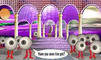 Presidential Dais and Alien Crowd