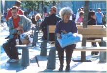 A typical street scene in Southampton.