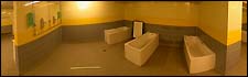 The home bathroom at Pride Park Stadium