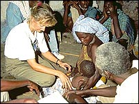 Afrika'daki yardım çalışmaları