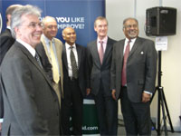 Ken with BID members