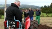 Mark isn't sure whether to look to the front or rear as he ploughs his furrows.