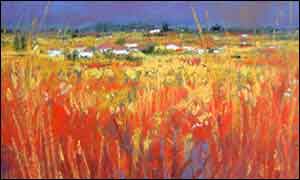 Landscape painting by Alan Yates