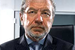 Image: Sir Alan Sugar in BBC2's The Apprentice