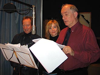 Bill Paterson (Rob McKenna), Jane Horrocks (Fenchurch) and Simon Jones