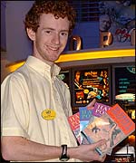 Picture: Chris Rankin doing the day job at UCI.