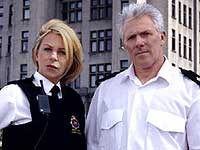 Leslie Ash as Inspector Charlie Eden and John McArdle as Superintendent Jim Oulton