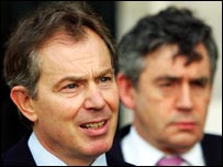 Hai ông Blair và Brown