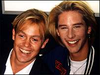 Jason Donovan and Chesney Hawkes
