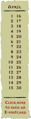 April calendar